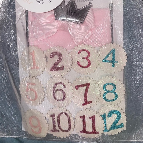 14 piece milestone headband set - Picture 2 of 3